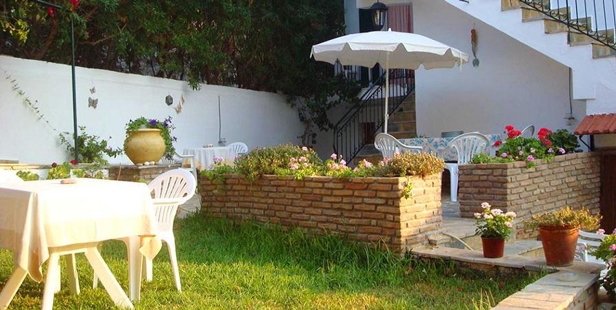 Pension Gerania Asos Habitación foto